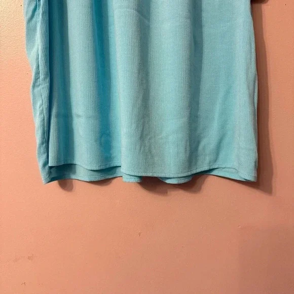 Torrid Washable Gauze Smocked Yoke Ruffle Top Women Size 00 - Picture 5 of 10